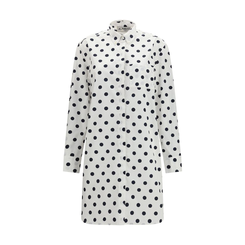 Fiorucci Multicolor Cotton Casual Dress